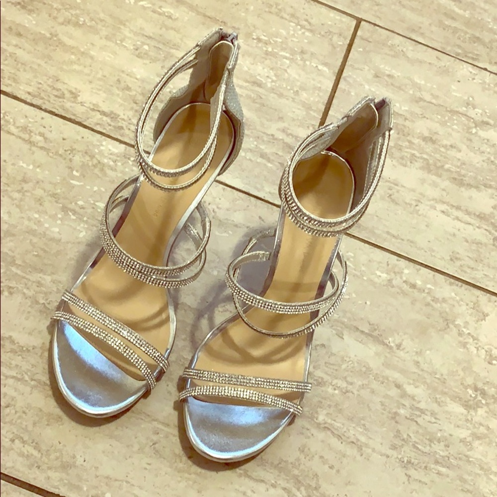 Rhinestone heels size 8.5